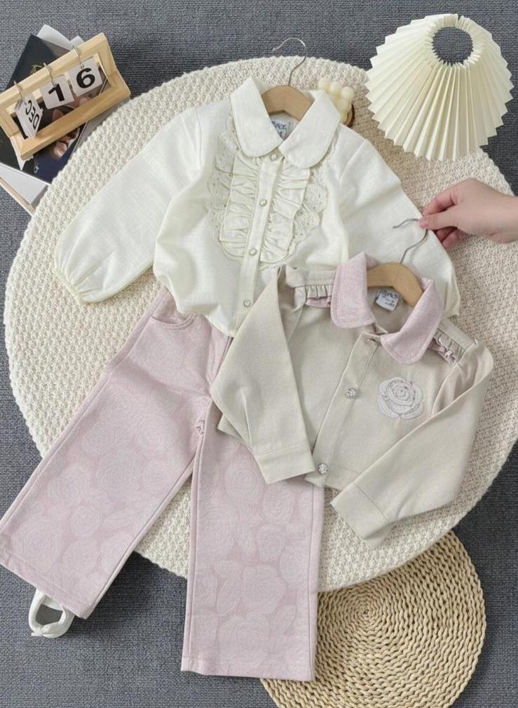 Elegantes Mädchen-Outfit – 3 teilig 