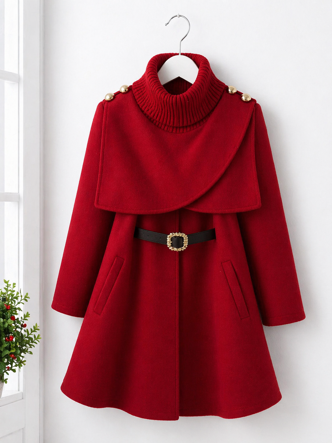 Eleganter Wintermantel – 2-teilig ❤️